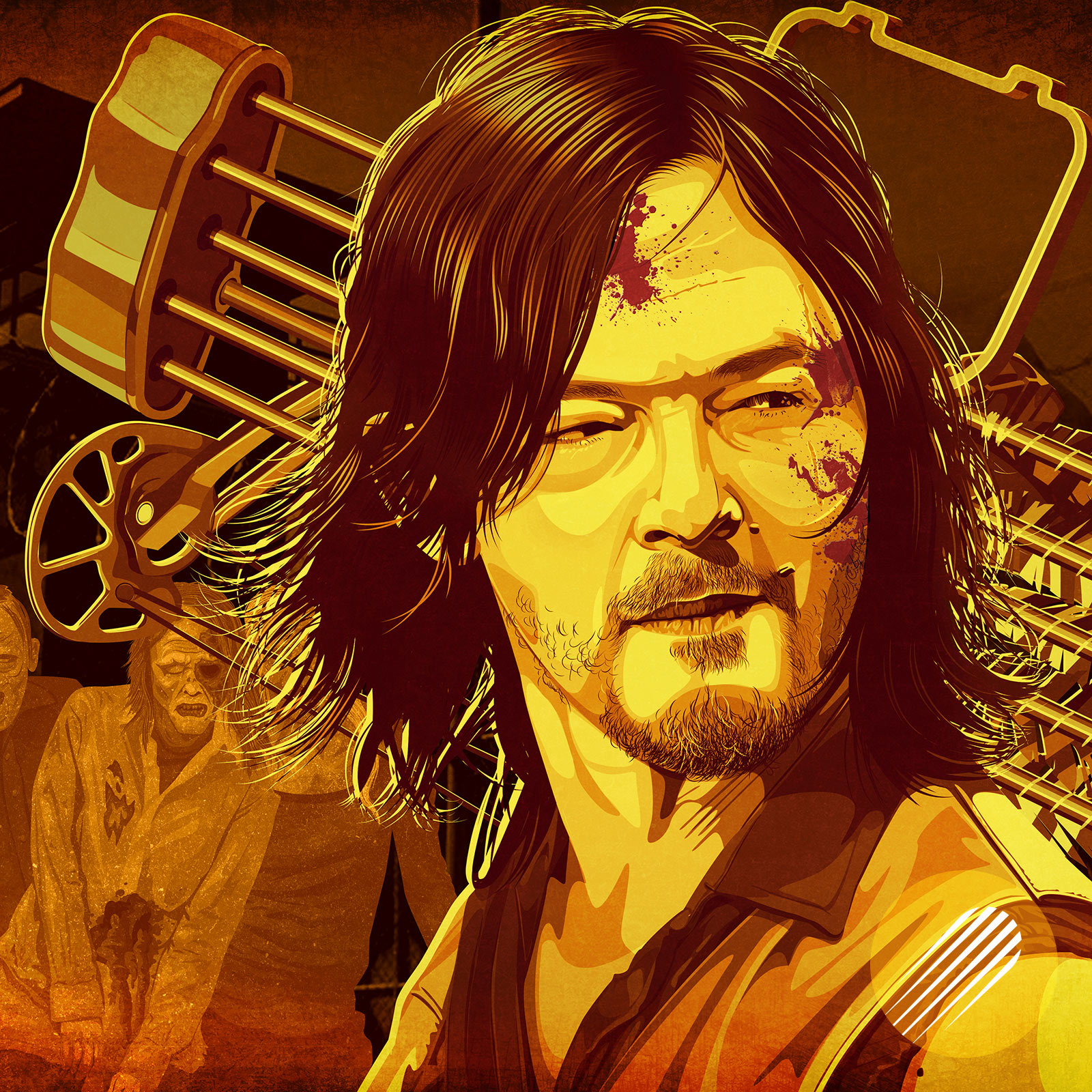 TWD - Cover - Survivor Gold Series - Daryl