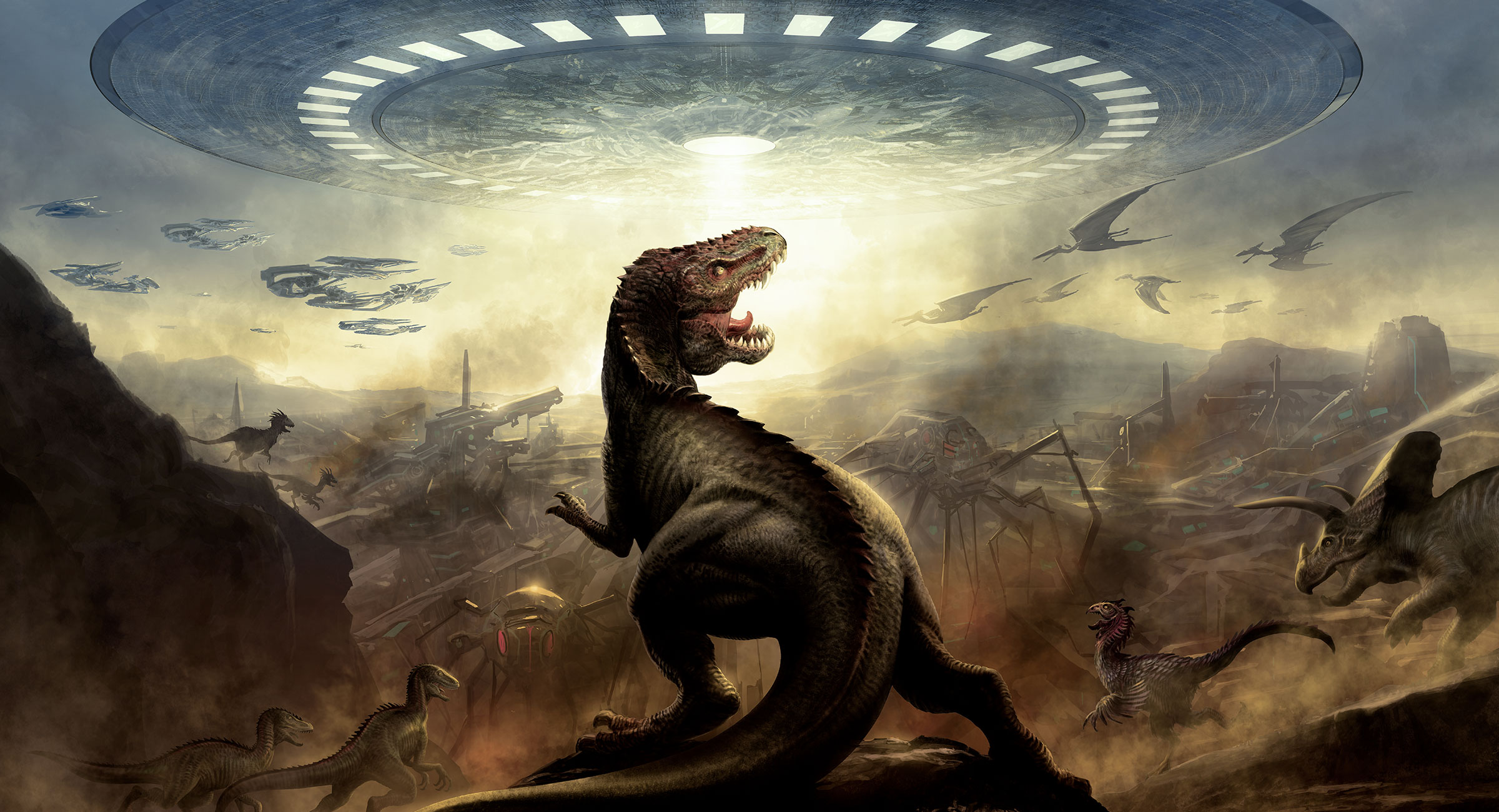 DVA Dinosaur and UFO