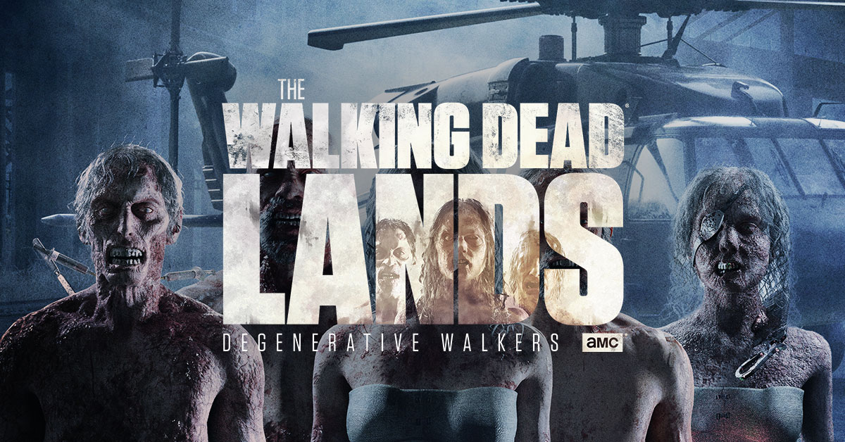 TWD Lands - Degenerative Walkers - ORANGE COMET