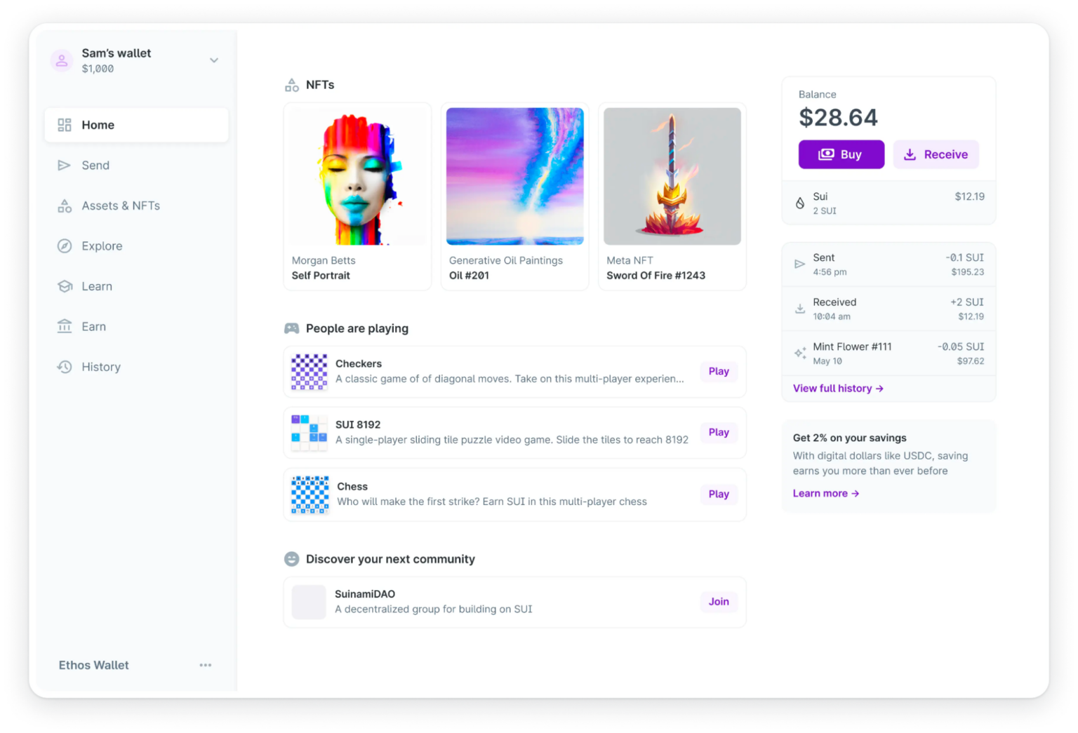How to Setup Your Sui Ethos Wallet ORANGE COMET